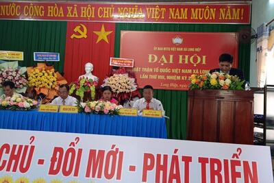 ĐẠI HỘI MẶT TRẬN TỔ QUỐC VIỆT NAM XÃ LONG HIỆP LẦN THỨ VIII, NHIỆM KỲ 2024-2029